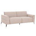 SOFA SET 2PCS FERIN FK6070.12 ECRU FABRIC WITH METAL LEGS SOFA SET 2PCS FERIN FK6070.12 ECRU FABRIC WITH METAL LEGS