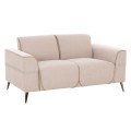 SOFA SET 2PCS FERIN FK6070.12 ECRU FABRIC WITH METAL LEGS SOFA SET 2PCS FERIN FK6070.12 ECRU FABRIC WITH METAL LEGS