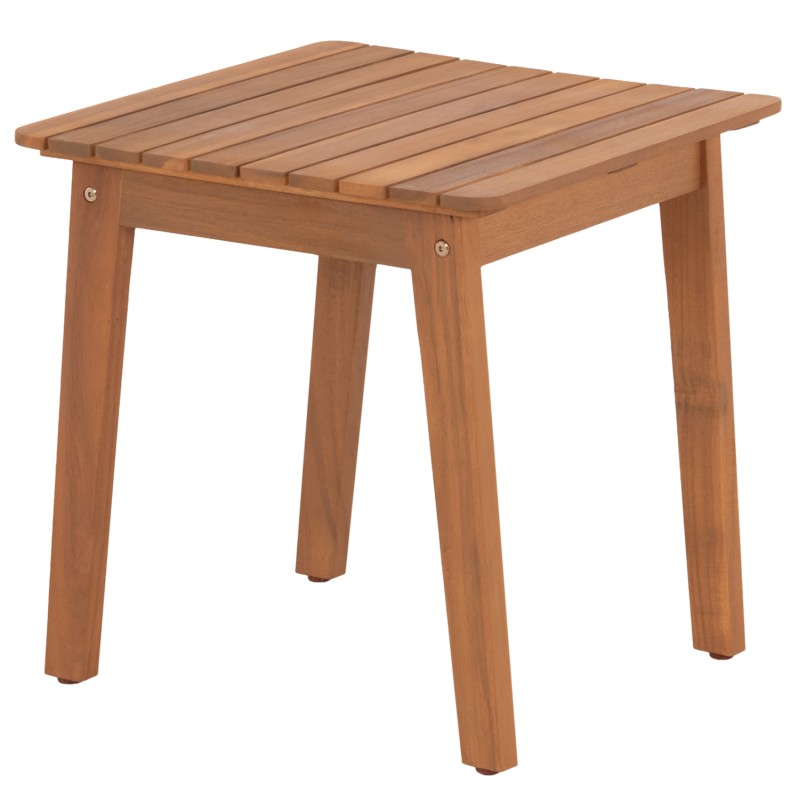 OUTDOOR SIDE TABLE TERRIX ΗΜ6523 ACACIA WOOD IN NATURAL 45x45x45Hcm OUTDOOR SIDE TABLE TERRIX ΗΜ6523 ACACIA WOOD IN NATURAL 45x45x45Hcm