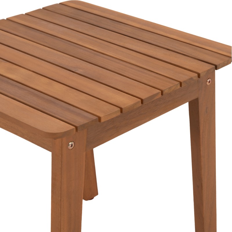 OUTDOOR SIDE TABLE TERRIX ΗΜ6523 ACACIA WOOD IN NATURAL 45x45x45Hcm OUTDOOR SIDE TABLE TERRIX ΗΜ6523 ACACIA WOOD IN NATURAL 45x45x45Hcm