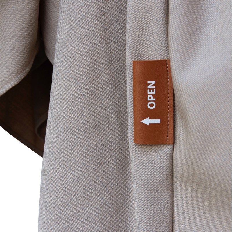 REPLACEMENT SHADE FOR UMBRELLA FK6605.02--ACRYLIC IN BEIGE 4x4m