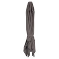 REPLACEMENT SHADE FOR UMBRELLA FK6604.01--SPUN POLYESTER IN GREY 3x3m