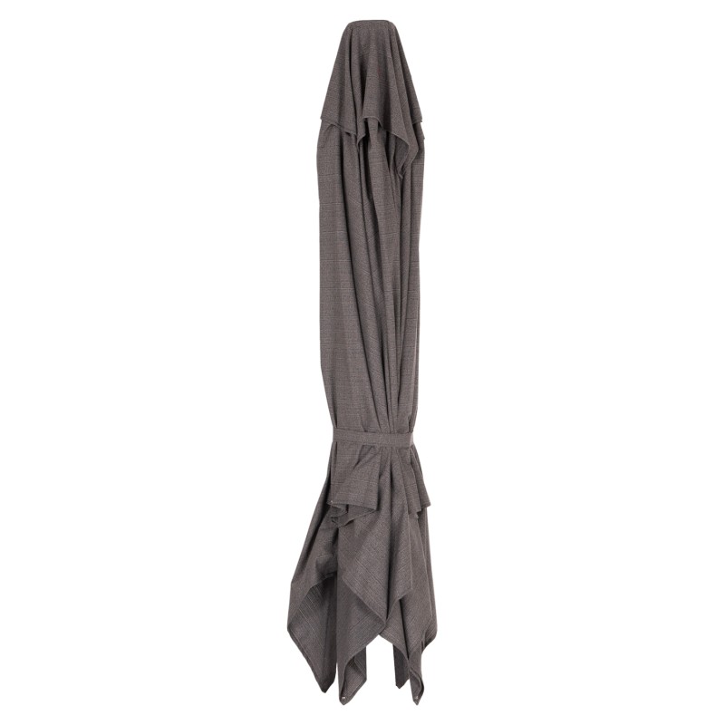 REPLACEMENT SHADE FOR UMBRELLA FK6604.01--SPUN POLYESTER IN GREY 3x3m