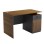 OFFICE DESK WITH RIGHT SIDE CABINET TACTIC FK18389.03 MELAMINE IN WALNUT/GREY 120x70x76Hcm