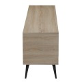 TV FURNITURE CATERRA FK18374.11 MELAMINE SONAMA/WHITE 180Χ35.5Χ48Hcm. TV FURNITURE CATERRA FK18374.11 MELAMINE SONAMA/WHITE 180Χ35.5Χ48Hcm.