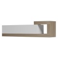 ON-WALL TV FURNITURE ESSENZA FK18372.11 MELAMINE SONAMA/WHITE 150x29.6x38.6Hcm. ON-WALL TV FURNITURE ESSENZA FK18372.11 MELAMINE SONAMA/WHITE 150x29.6x38.6Hcm.