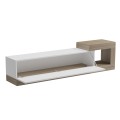 ON-WALL TV FURNITURE ESSENZA FK18372.11 MELAMINE SONAMA/WHITE 150x29.6x38.6Hcm. ON-WALL TV FURNITURE ESSENZA FK18372.11 MELAMINE SONAMA/WHITE 150x29.6x38.6Hcm.