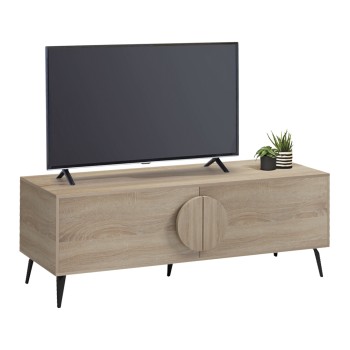 TV FURNITURE SAVORE FK18369.01 MELAMINE IN SONAMA 140Χ35.5Χ51Hcm.