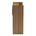RECEPTION DESK GAND FK2154.03 MELAMINE IN WALNUT-GREY 95.5x40x110Hcm. RECEPTION DESK GAND FK2154.03 MELAMINE IN WALNUT-GREY 95.5x40x110Hcm.