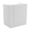 RECEPTION DESK KARMEN FK2155.02 MELAMINE IN WHITE 100x70x110Hcm.