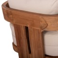 LOUNGE ARMCHAIR SERIES KIOTO FK6380 TEAK WOOD IN NATURAL COLOR 70x74x72Hcm. LOUNGE ARMCHAIR SERIES KIOTO FK6380 TEAK WOOD IN NATURAL COLOR 70x74x72Hcm.