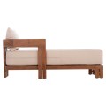 CHAISE LOUNGE WITH CUSHIONS SERIES KIOTO FK6385 TEAK WOOD IN NATURAL 165x70x64Hcm. CHAISE LOUNGE WITH CUSHIONS SERIES KIOTO FK6385 TEAK WOOD IN NATURAL 165x70x64Hcm.