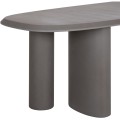 DINING TABLE OVAL GLEN FK6598.01 FIBER CEMENT IN GREY 260x95x75Hcm DINING TABLE OVAL GLEN FK6598.01 FIBER CEMENT IN GREY 260x95x75Hcm