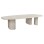 DINING TABLE OVAL GLEN FK6598.02 FIBER CEMENT IN BEIGE 260x95x75Hcm