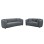 SOFA SET 2PCS NORD FK10811.01 GREY FABRIC