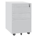 OFFICE CHEST OF DRAWERS SIDER FK6635.02 METAL IN WHITE--3 DRAWERS WITH LOCK 39x50x60Hcm. OFFICE CHEST OF DRAWERS SIDER FK6635.02 METAL IN WHITE--3 DRAWERS WITH LOCK 39x50x60Hcm.