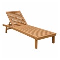 PROFESSIONAL SUNLOUNGER LUELLA FK6545 ACACIA WOOD--NATURAL COLOR 199.5x70x35Hcm. PROFESSIONAL SUNLOUNGER LUELLA FK6545 ACACIA WOOD--NATURAL COLOR 199.5x70x35Hcm.