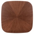 DINING SET 9PCS RINER FK10959.03 MDF IN WALNUT VENEER--TAUPE FABRIC DINING SET 9PCS RINER FK10959.03 MDF IN WALNUT VENEER--TAUPE FABRIC
