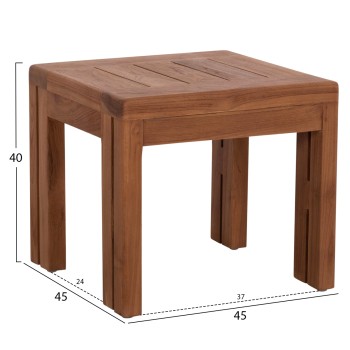 LOUNGE SET KIOTO FK10960 COFFEE TABLE & 2 LOUNGE ARMCHAIRS--TEAK WOOD-BEIGE CUSHIONS LOUNGE SET KIOTO FK10960 COFFEE TABLE & 2 LOUNGE ARMCHAIRS--TEAK WOOD-BEIGE CUSHIONS