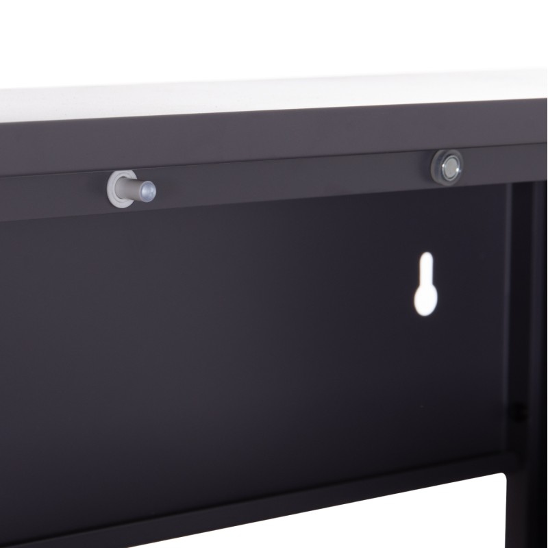 SHOE CABINET STARK FK6633.03 METAL IN ANTHRACITE--3 MAGNETIC DOORS 71x15x103Hcm. SHOE CABINET STARK FK6633.03 METAL IN ANTHRACITE--3 MAGNETIC DOORS 71x15x103Hcm.
