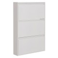 SHOE CABINET STARK FK6633.02 METAL IN WHITE--3 MAGNETIC DOORS 71x15x103Hcm. SHOE CABINET STARK FK6633.02 METAL IN WHITE--3 MAGNETIC DOORS 71x15x103Hcm.
