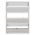 SHOE CABINET STARK FK6633.02 METAL IN WHITE--3 MAGNETIC DOORS 71x15x103Hcm. SHOE CABINET STARK FK6633.02 METAL IN WHITE--3 MAGNETIC DOORS 71x15x103Hcm.