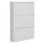 SHOE CABINET STARK FK6633.02 METAL IN WHITE--3 MAGNETIC DOORS 71x15x103Hcm.