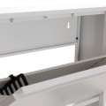 SHOE CABINET STARK FK6633.02 METAL IN WHITE--3 MAGNETIC DOORS 71x15x103Hcm. SHOE CABINET STARK FK6633.02 METAL IN WHITE--3 MAGNETIC DOORS 71x15x103Hcm.