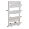 SHOE CABINET STARK FK6634.02 METAL IN WHITE--4 MAGNETIC DOORS 71x15x137Hcm. SHOE CABINET STARK FK6634.02 METAL IN WHITE--4 MAGNETIC DOORS 71x15x137Hcm.