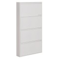 SHOE CABINET STARK FK6634.02 METAL IN WHITE--4 MAGNETIC DOORS 71x15x137Hcm. SHOE CABINET STARK FK6634.02 METAL IN WHITE--4 MAGNETIC DOORS 71x15x137Hcm.