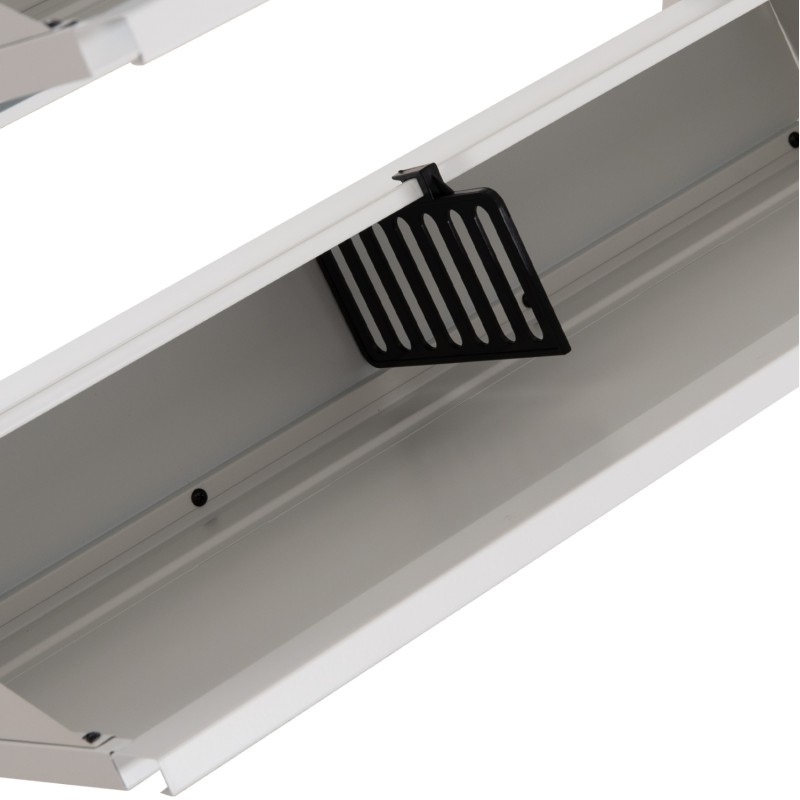 SHOE CABINET STARK FK6634.02 METAL IN WHITE--4 MAGNETIC DOORS 71x15x137Hcm. SHOE CABINET STARK FK6634.02 METAL IN WHITE--4 MAGNETIC DOORS 71x15x137Hcm.