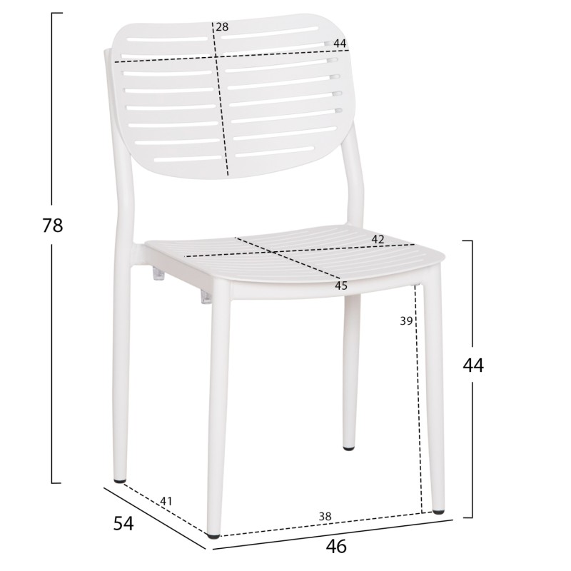 OUTDOOR DINING SET 7PCS FK10999.01 WHITE ALUMINUM-POLYWOOD OUTDOOR DINING SET 7PCS FK10999.01 WHITE ALUMINUM-POLYWOOD