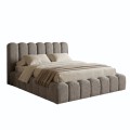 DOUBLE BED MARIUS FK759.01 GREY CHENILLE FABRIC--FOR MATTRESS 160x200cm. DOUBLE BED MARIUS FK759.01 GREY CHENILLE FABRIC--FOR MATTRESS 160x200cm.