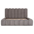 DOUBLE BED MARIUS FK759.01 GREY CHENILLE FABRIC--FOR MATTRESS 160x200cm. DOUBLE BED MARIUS FK759.01 GREY CHENILLE FABRIC--FOR MATTRESS 160x200cm.