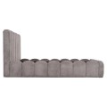DOUBLE BED MARIUS FK759.01 GREY CHENILLE FABRIC--FOR MATTRESS 160x200cm. DOUBLE BED MARIUS FK759.01 GREY CHENILLE FABRIC--FOR MATTRESS 160x200cm.