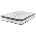 BED WITH MATTRESS BECCA FK10803.01 WHITE PU--FOR MATTRESS 150x200cm BED WITH MATTRESS BECCA FK10803.01 WHITE PU--FOR MATTRESS 150x200cm