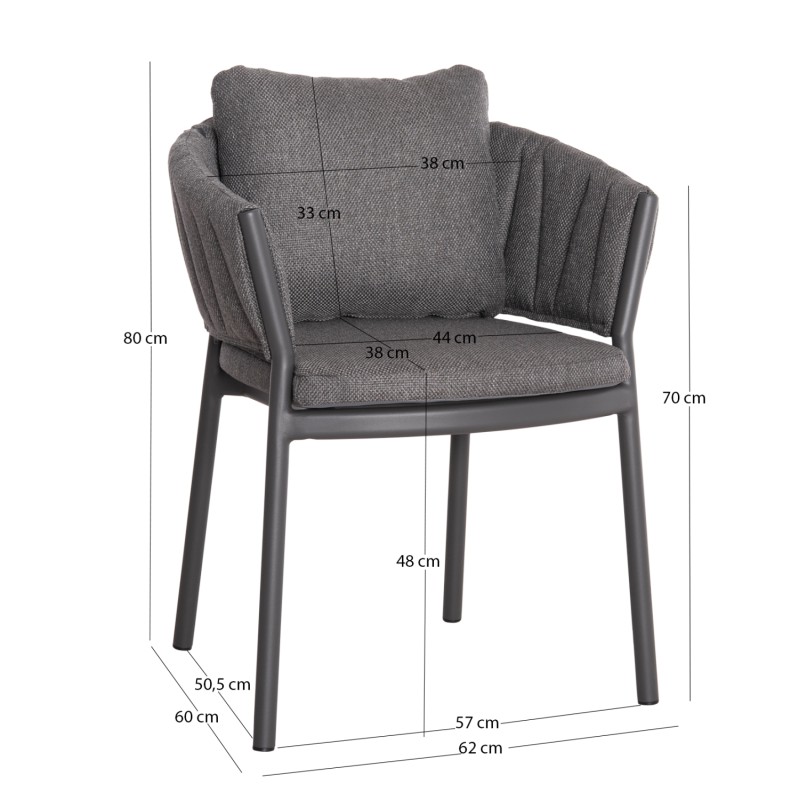OUTDOOR DINING SET 5PCS SHANKS FK11002.01 ALUMINUM & OLEFIN CUSHION COVERS---GREY OUTDOOR DINING SET 5PCS SHANKS FK11002.01 ALUMINUM & OLEFIN CUSHION COVERS---GREY