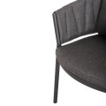OUTDOOR DINING SET 5PCS SHANKS FK11002.01 ALUMINUM & OLEFIN CUSHION COVERS---GREY OUTDOOR DINING SET 5PCS SHANKS FK11002.01 ALUMINUM & OLEFIN CUSHION COVERS---GREY