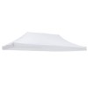 REPLACEMENT SHADE FABRIC FOR FK6312 GAZEBO---WHITE--3x6m